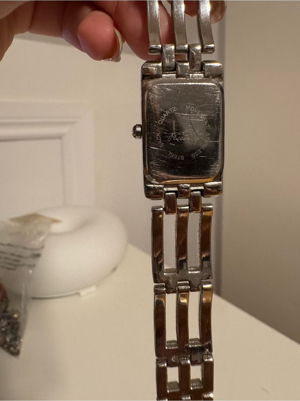 Silver Rectangular Sport Watch - Picture 5 of 5